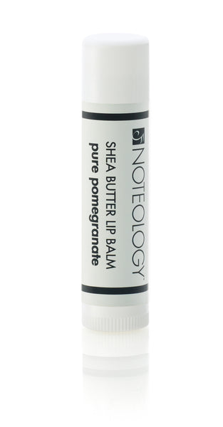 Pure Pomegranate Shea Butter Lip Balm | Noteology