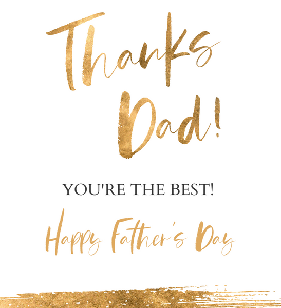 Thanks Dad Gift Set for Father's Day