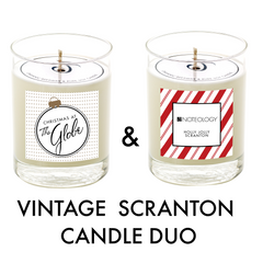Vintage Scranton Candle Duo