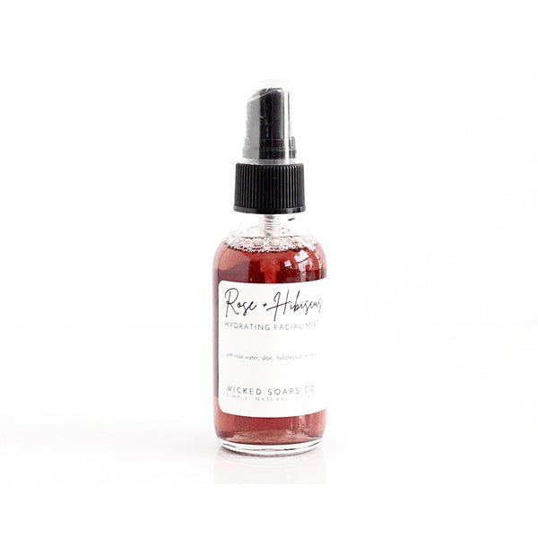 Rose + Hibiscus Hydrating Facial Mist