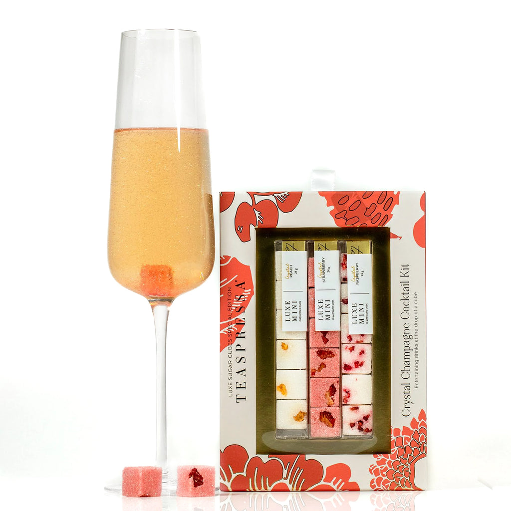 Teaspressa Instant Mimosa Cocktail Kit Luxe Sugar Cubes 10/01/24. 3 Packs