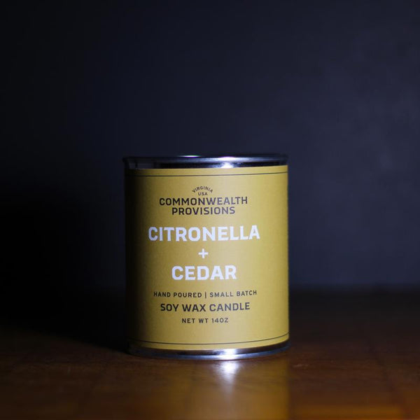 Citronella + Cedar Candle 