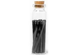 All Black Mini Matches 