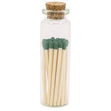 Forest Green Mini Matches 
