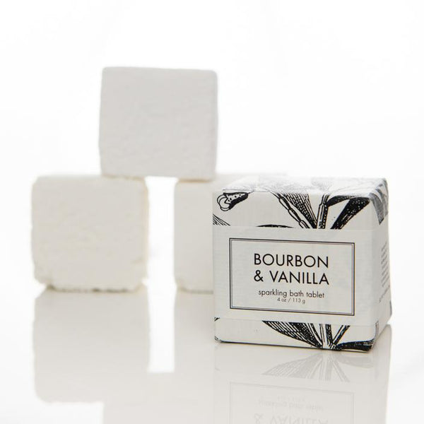 Bourbon and Vanilla Sparkling Bath Tablets 