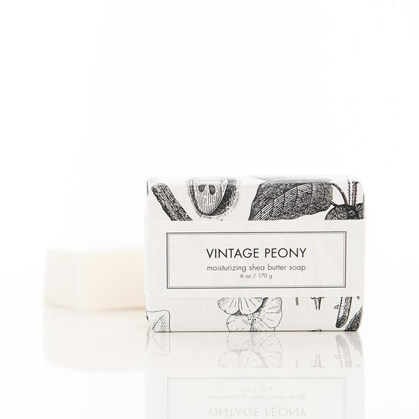 Vintage Peony Bar Soap