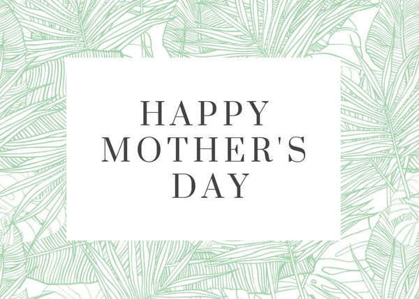 Happy Mother's Day-- Label