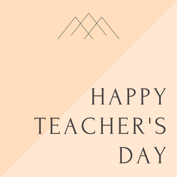 Happy Teacher's Day--Label