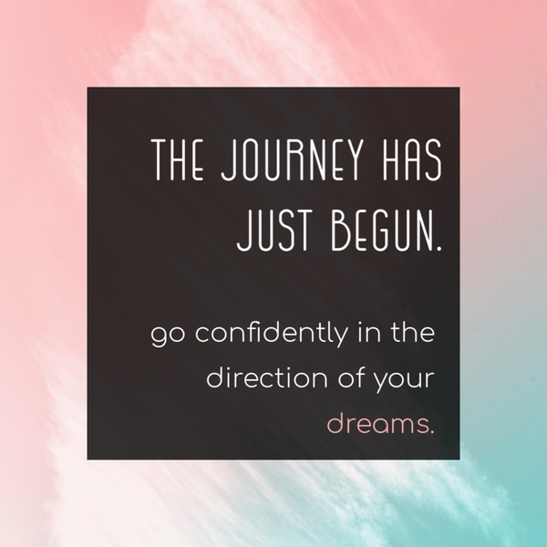 The Journey has Just Began--Label