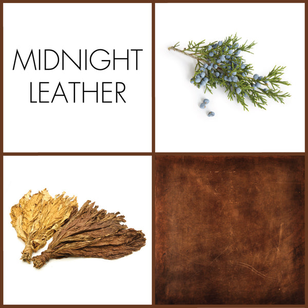 Midnight Leather Sample | Noteology