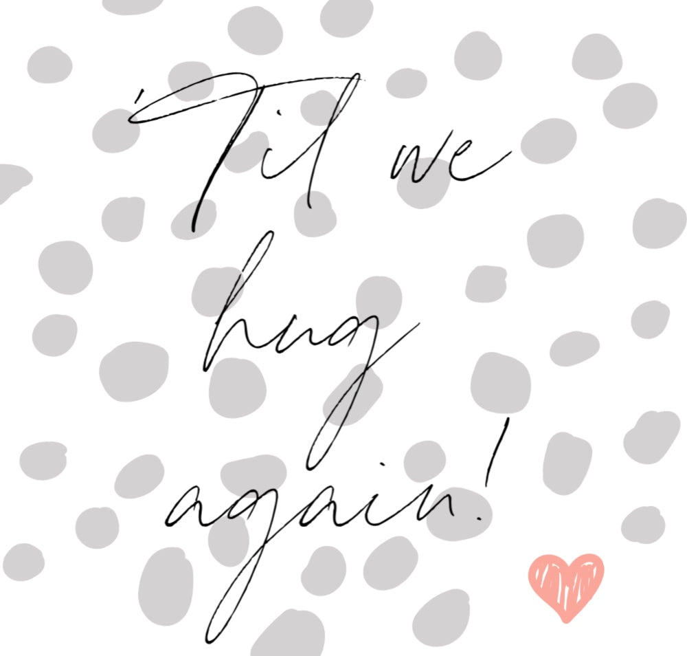 'Til we Hug Again Gift Set by Noteology